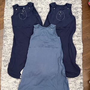 Nested Bean Navy and Blue Sleep Sacks